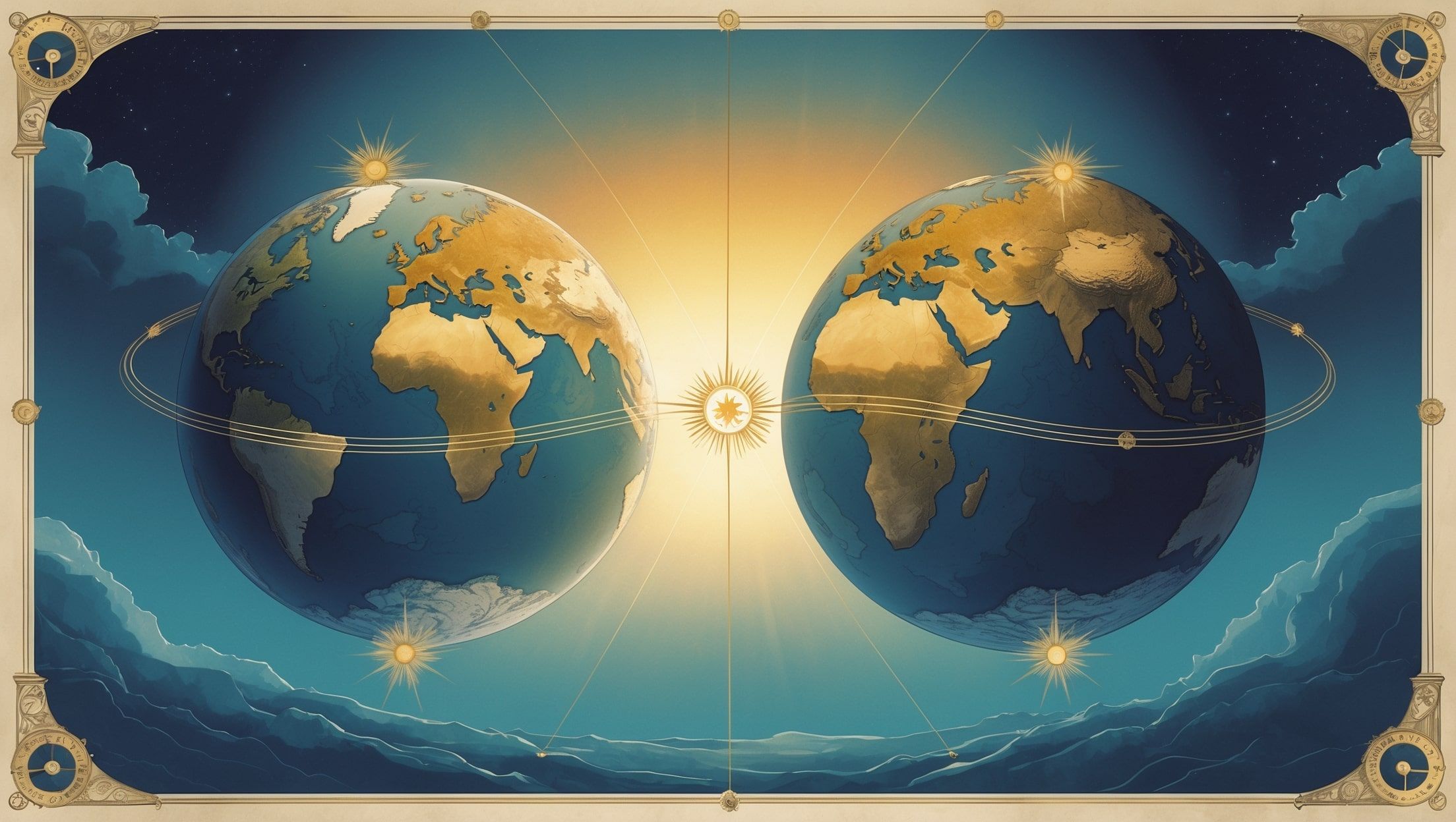 至点与春分点：它们如何影响我们的时间计算