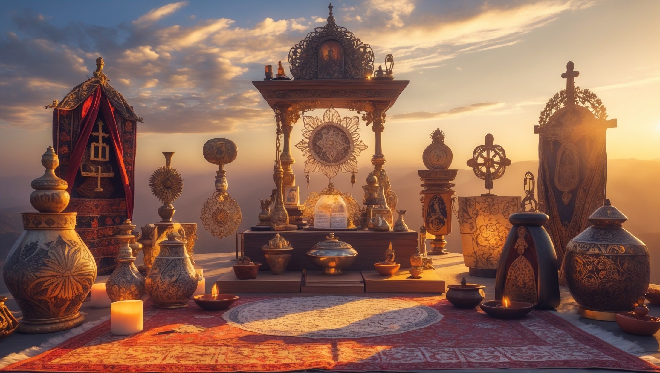 宗教与仪式中的日出