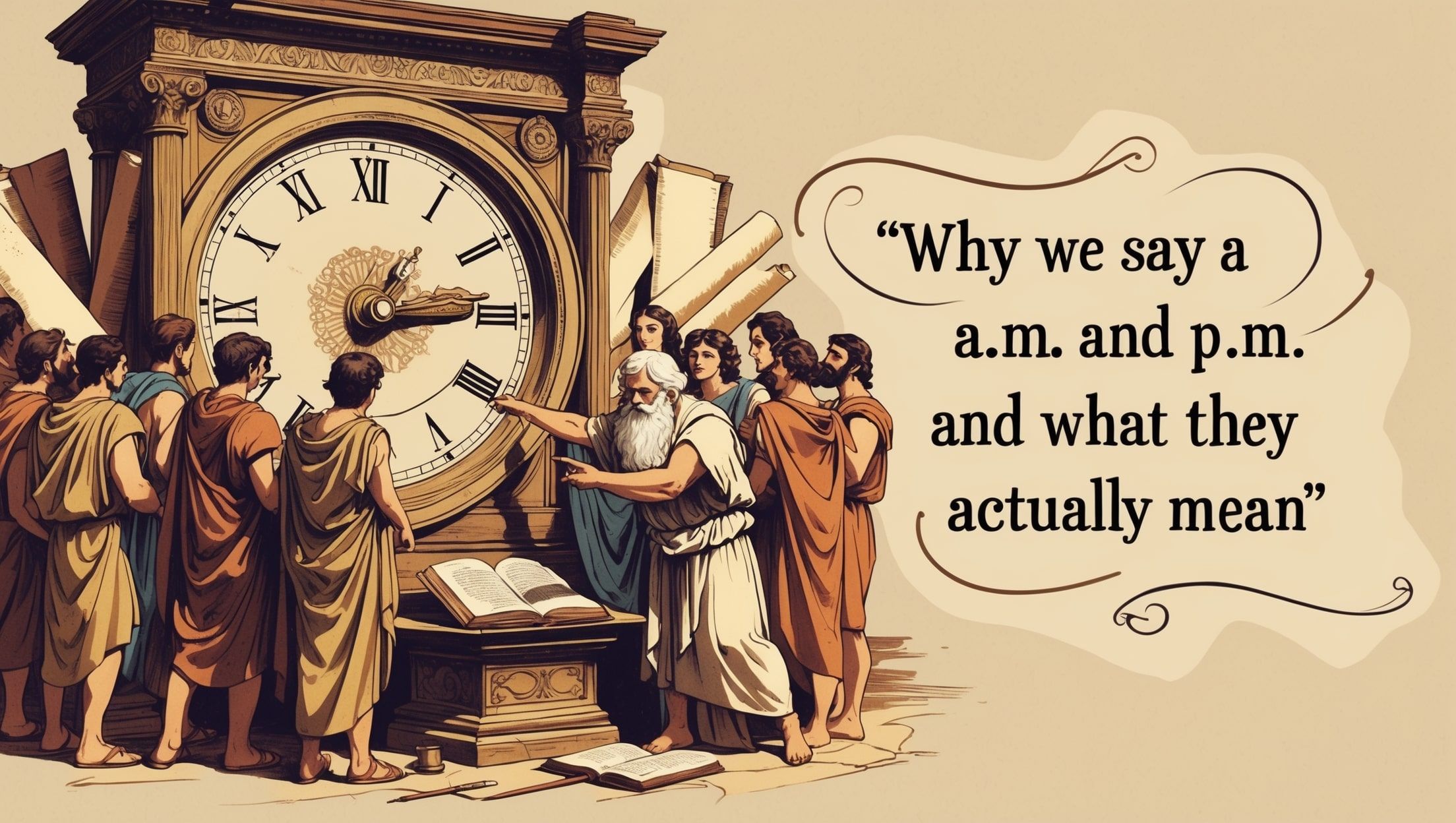 为什么我们说上午和下午，以及它们真正的含义